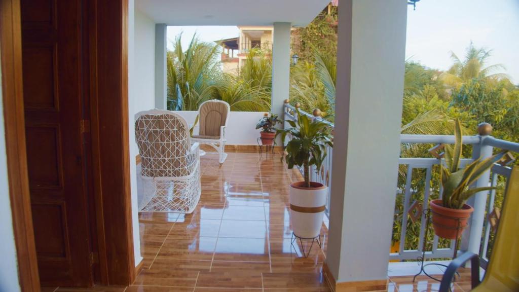 Balkón nebo terasa v ubytování Hotel Vista al Morro