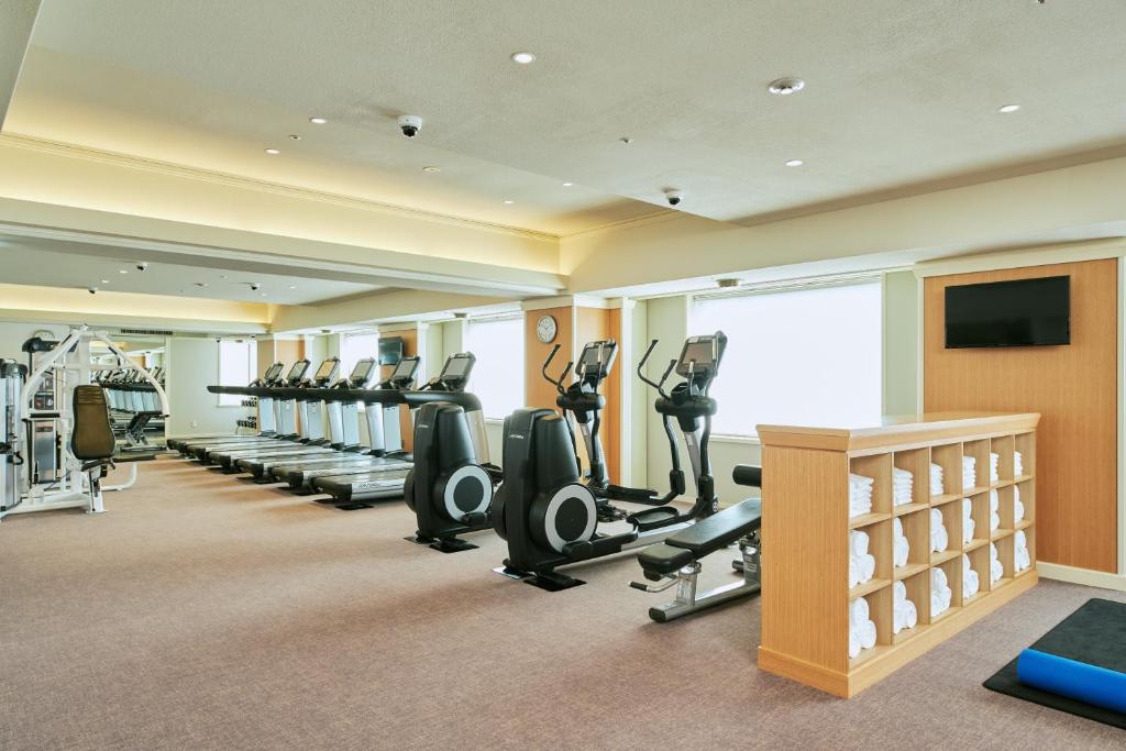Fitness centrum a/nebo fitness zařízení v ubytování Imperial Hotel Tokyo