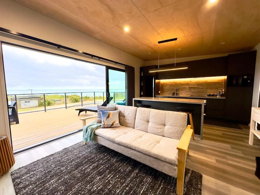 Posezení v ubytování Luxury Absolute Ocean View Lodge