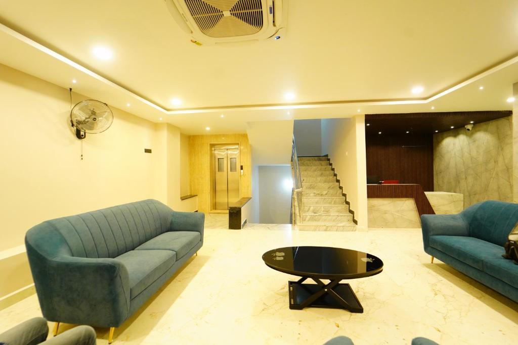 Posezení v ubytování Hotel Ishta