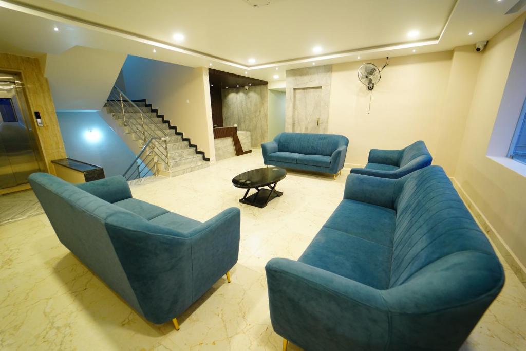 Posezení v ubytování Hotel Ishta