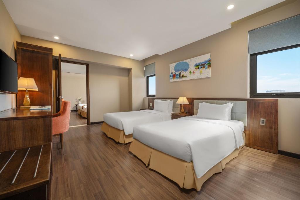 Phòng Deluxe 2 Giường Đơn