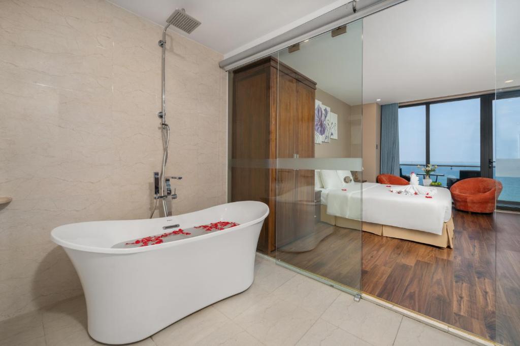 Junior King Ocean View with Balcony