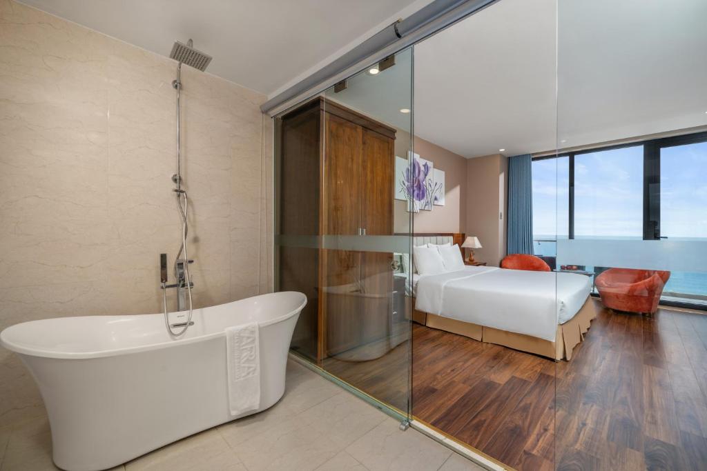 Junior King Ocean View with Balcony