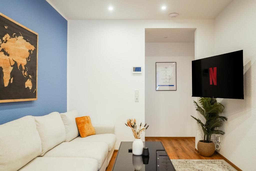 7Seas Boutique Aparthotel Homburg - stilvoll, digital, ideal für Familien- & Businessgäste - Two-Bedroom Superior Apartment