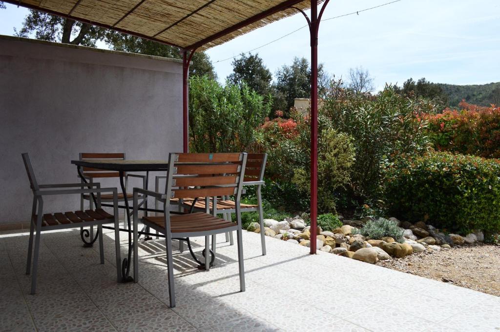 Balkón nebo terasa v ubytování Le Petit Paradis Provençal