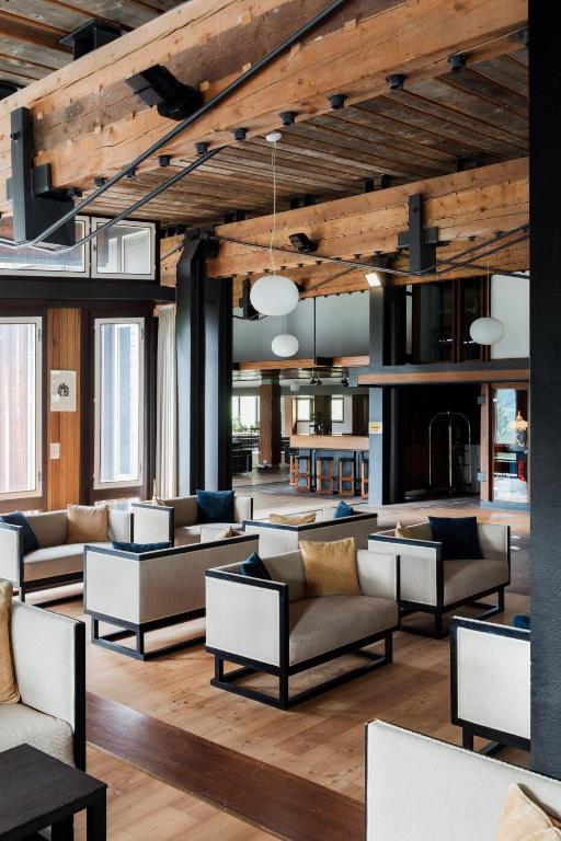 Posezení v ubytování Hotel Boite