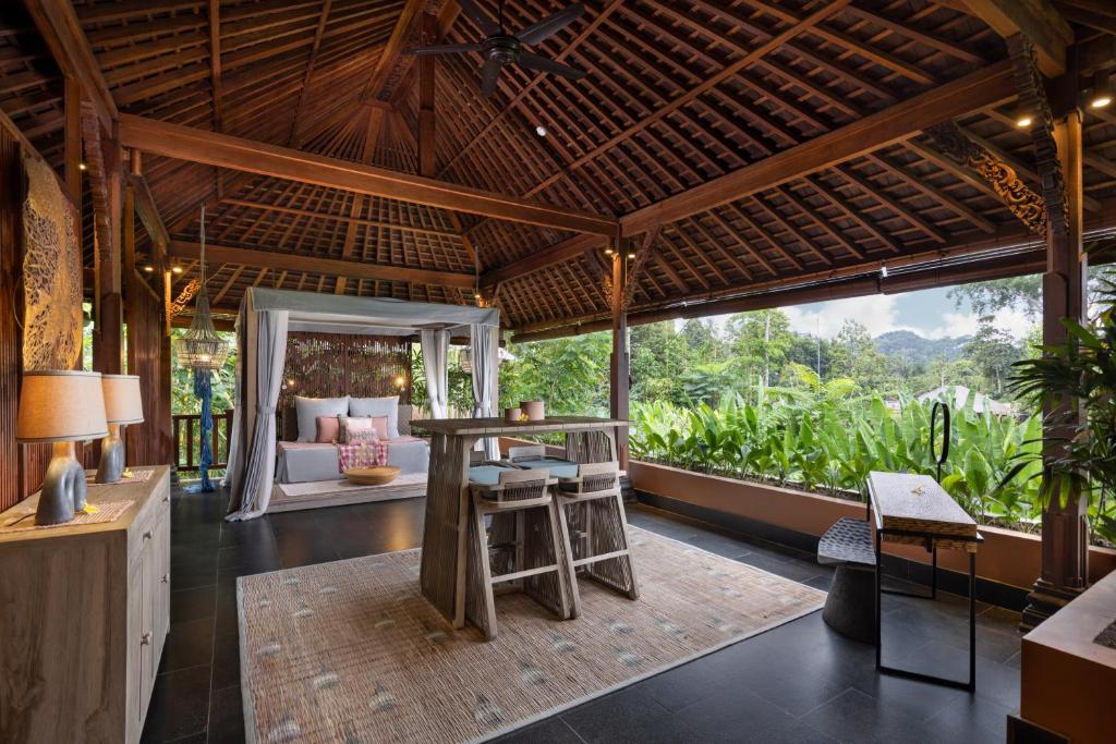 Zahrada ubytování Sanna Ubud A Pramana Experience