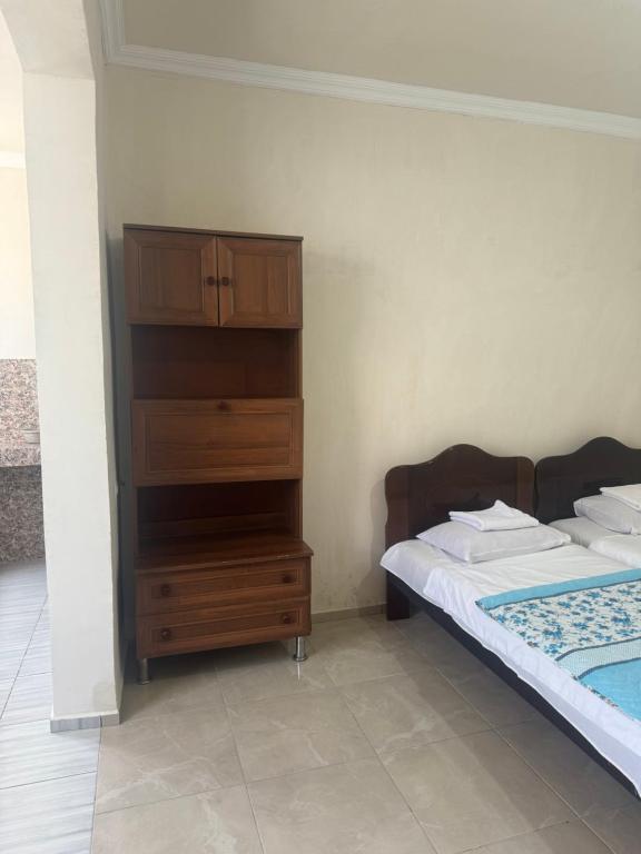 Postel nebo postele na pokoji v ubytování Family Hotel "Big House"