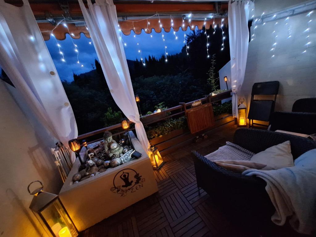 Postel nebo postele na pokoji v ubytování Appartement Herrlich