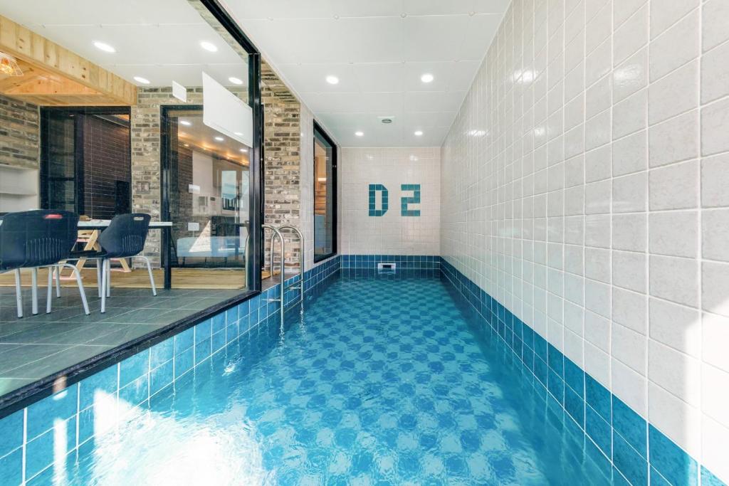 Πισίνα στο ή κοντά στο Millyang Ajur Kids Poolvilla