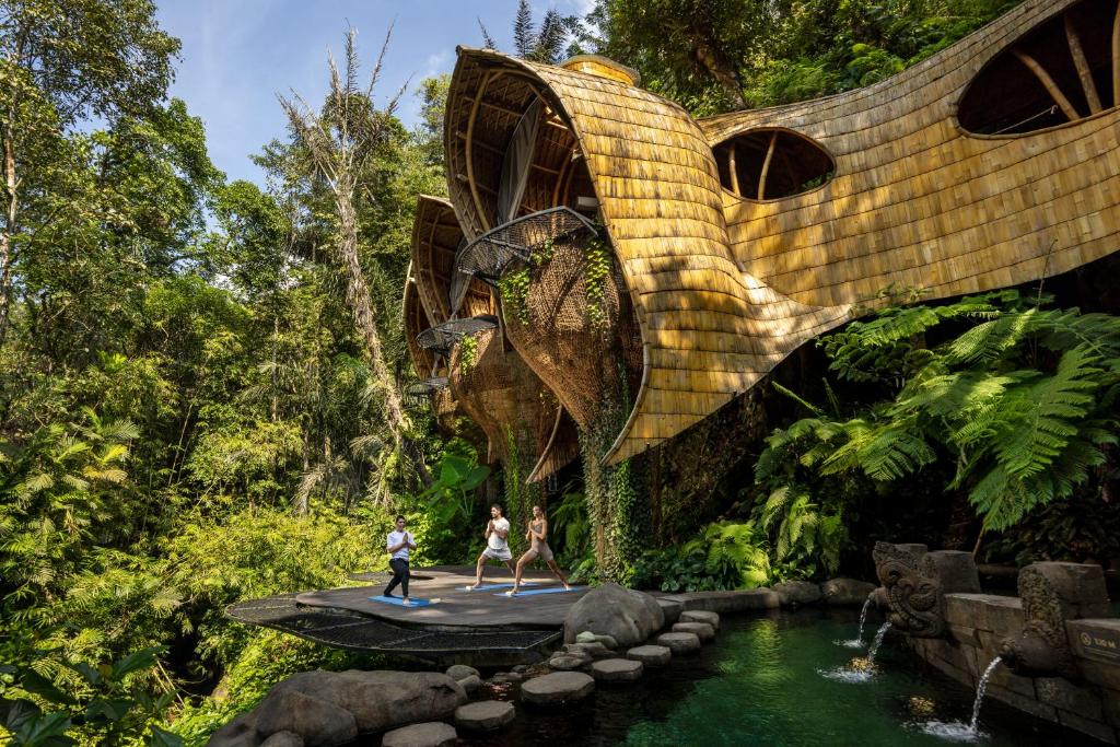 Zahrada ubytování Sanna Ubud A Pramana Experience