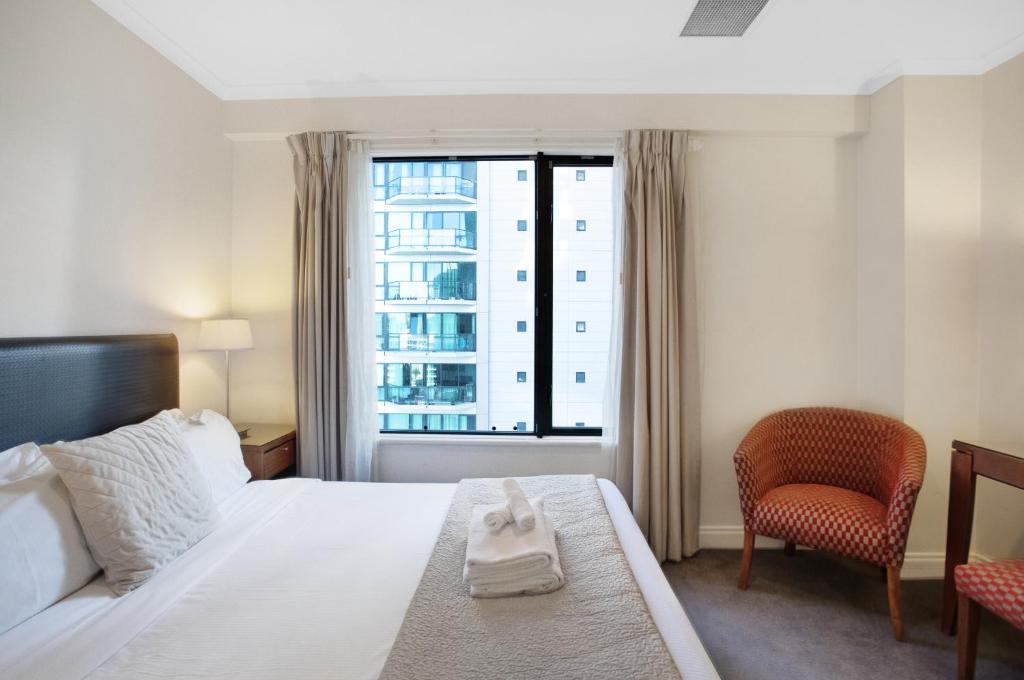 City Hideaway 1 BR Apt with Pool and Gym - Resim 8