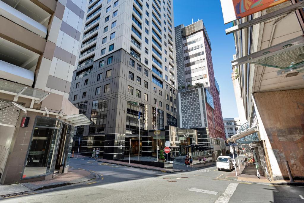 City Hideaway 1 BR Apt with Pool and Gym - Resim 19