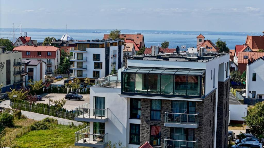 Nespecifikovaný výhled na moře nebo výhled na moře při pohledu z apartmánu