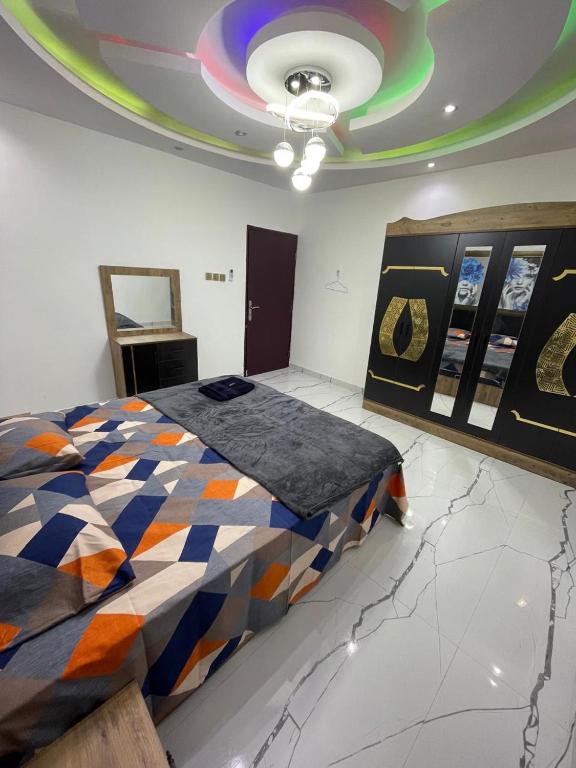Garden Villa, Rawda 3,Ajman客房内的一张或多张床位