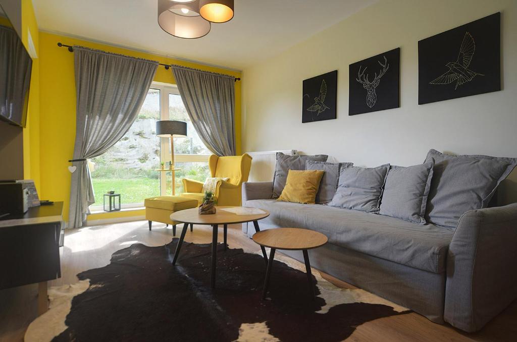 Posedenie v ubytovaní Trevilles Apartamenty Pogodny
