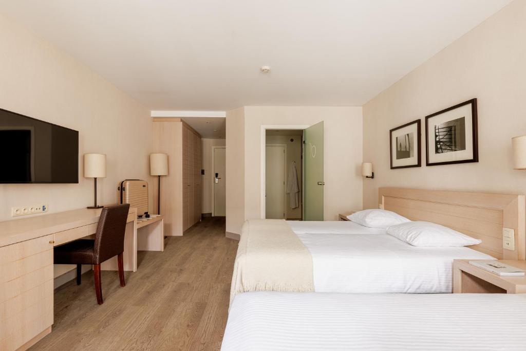 Postel nebo postele na pokoji v ubytování Hotel Aazaert by WP Hotels