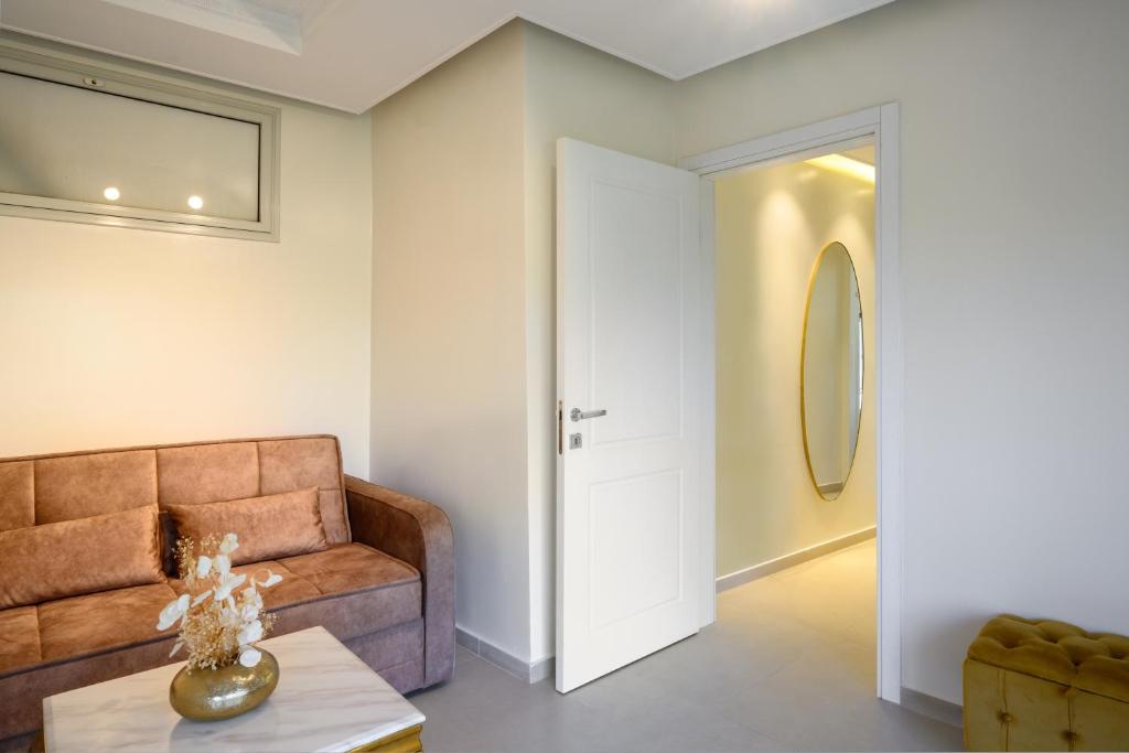 Posezení v ubytování Junes jaffa Luxury Apartments
