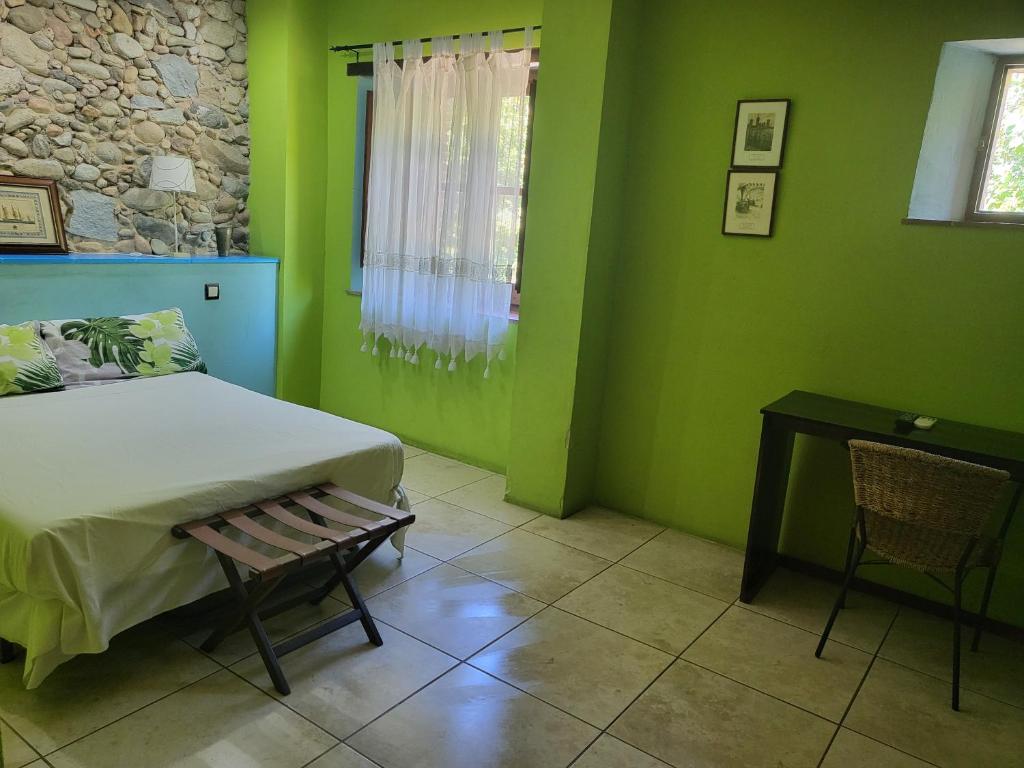 Postel nebo postele na pokoji v ubytování HOTEL PASTERAL RIU TER