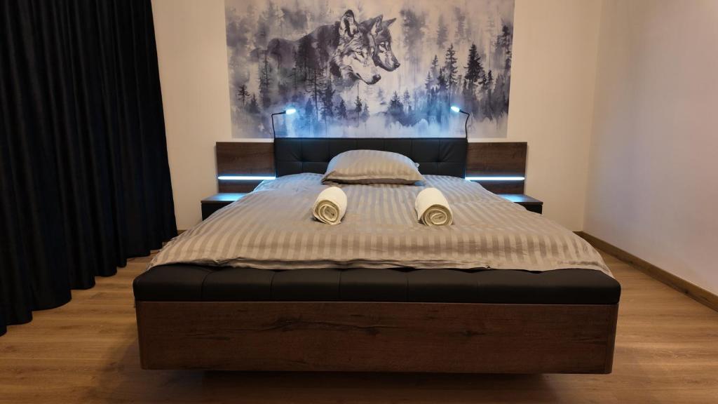 Postel nebo postele na pokoji v ubytování Maestro ONE