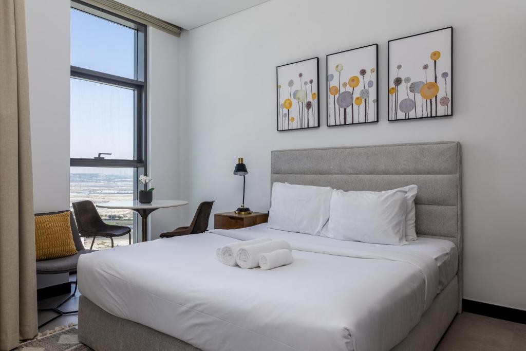 فضای داخلی Waves - Stylish 13th-Floor Studio with Top-Notch Amenities در دبی - تصویر ۳
