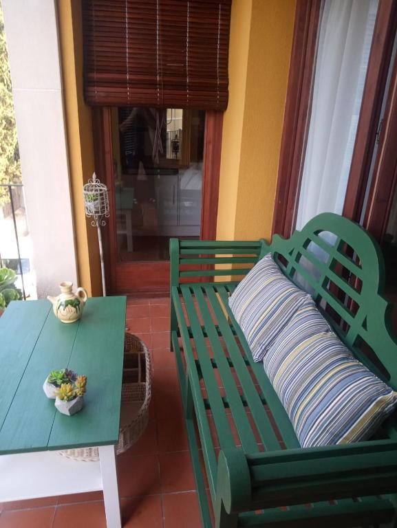 Posezení v ubytování Com a casa