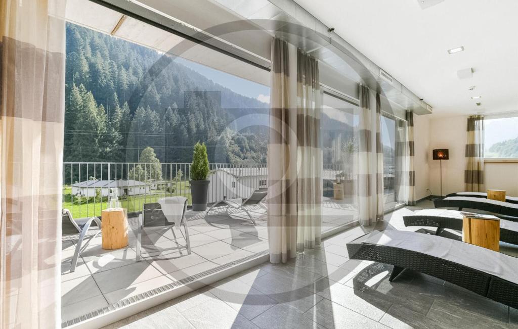 Nespecifikovaný výhled na hory nebo výhled na hory při pohledu z apartmánu