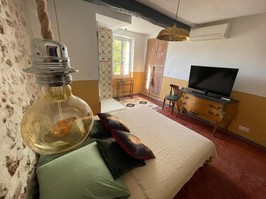 La Bergerie Barbebelle - Piscine - Proche Tourtour - Gorges du Verdon - Lac de Sainte Croix - Double Room With Pool View