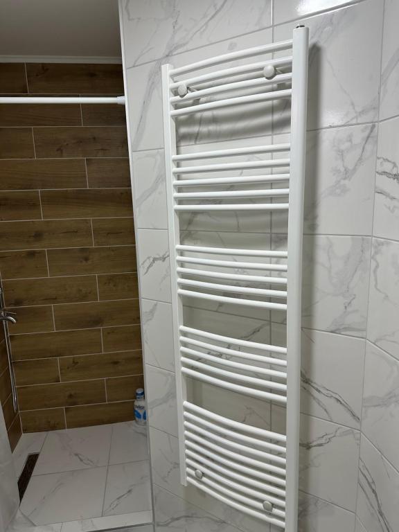 Koupelna v ubytování MM Apartman