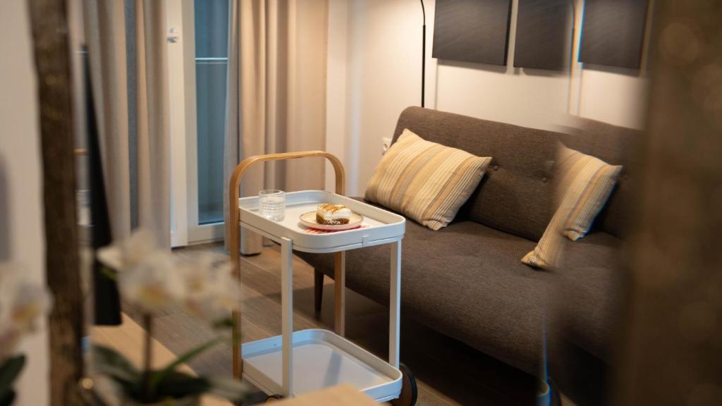 Posezení v ubytování Nostos Apartment