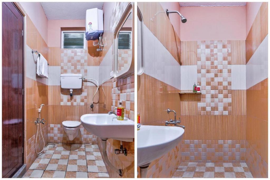 Koupelna v ubytování Grand Ocean inn