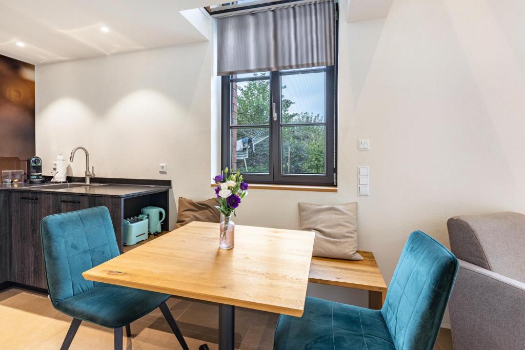 Posezení v ubytování Die Ferienwohnung