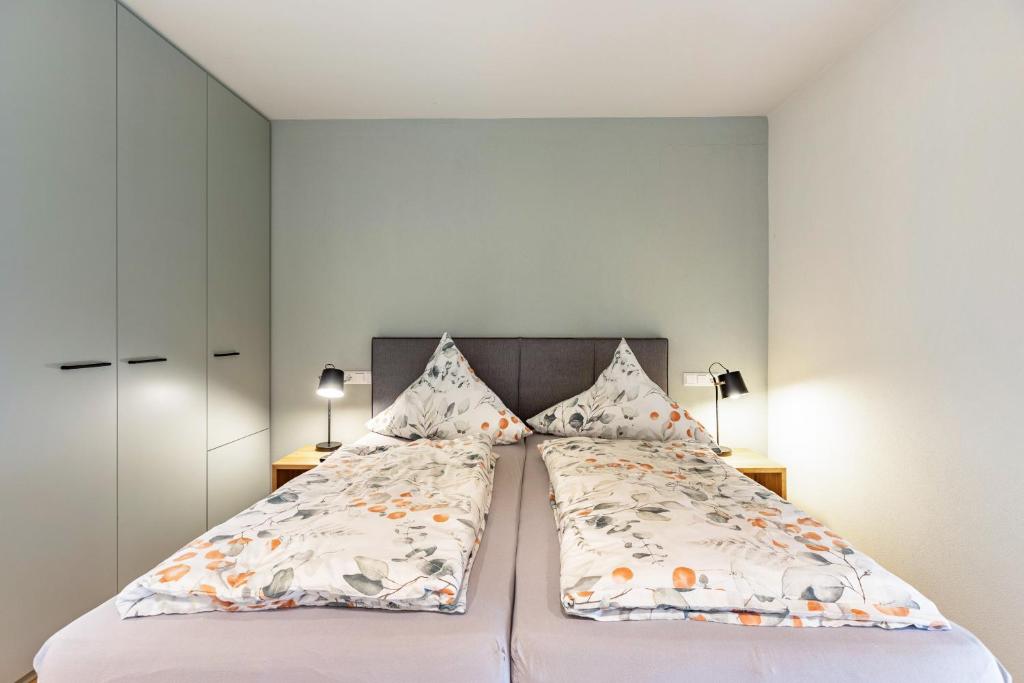Postel nebo postele na pokoji v ubytování Die Ferienwohnung