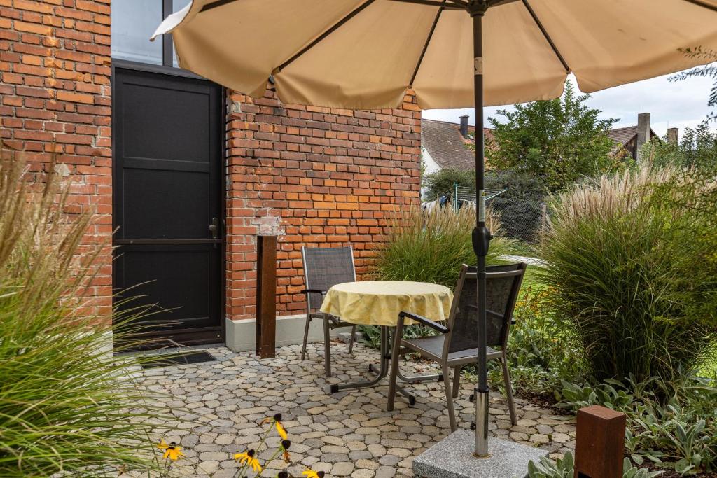 Zahrada ubytování Die Ferienwohnung