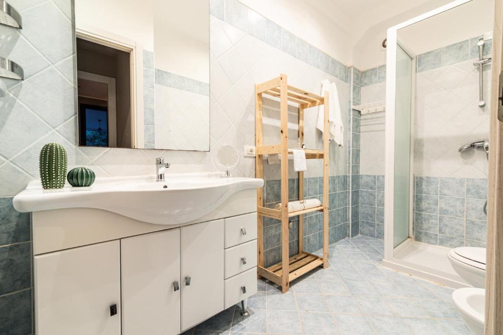 Kúpeľňa v ubytovaní Villa Ramadia