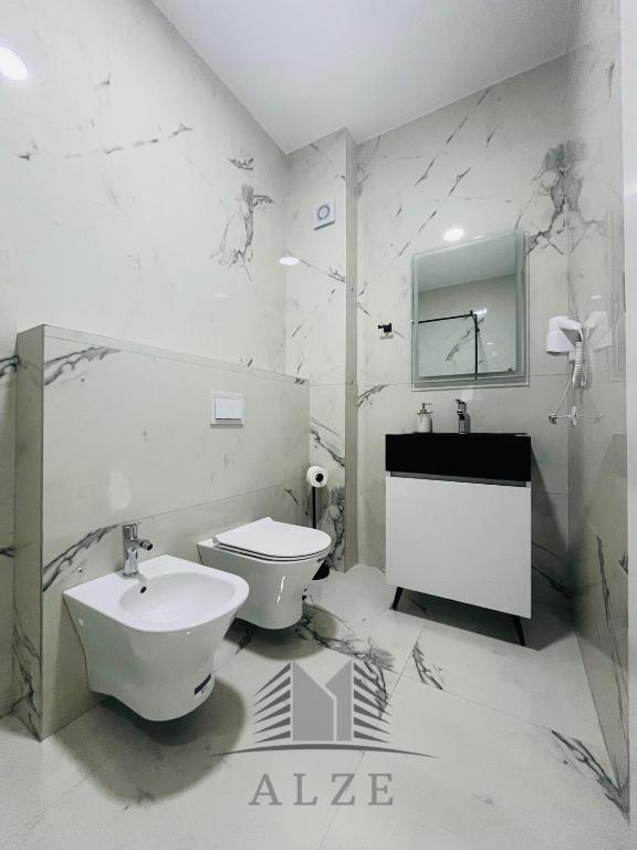 Vannituba majutusasutuses Alze Hotel - Tirana