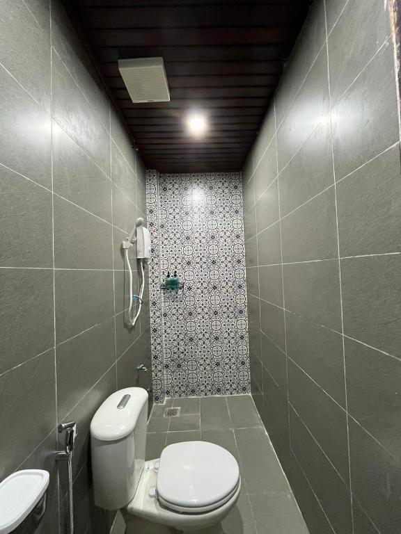 Koupelna v ubytování Lanni House