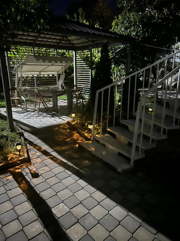 Zahrada ubytování Guest house Medea