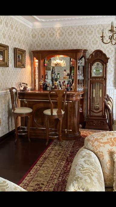 Posezení v ubytování Riverview Georgian House