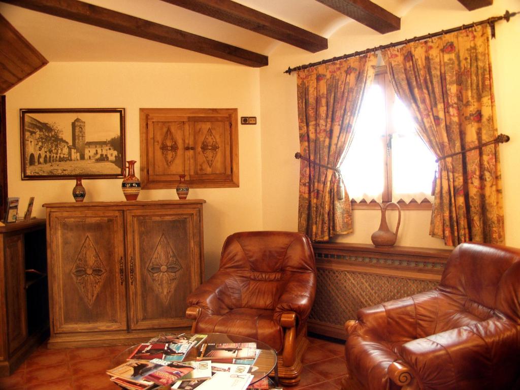 Posezení v ubytování Hotel Posada Real