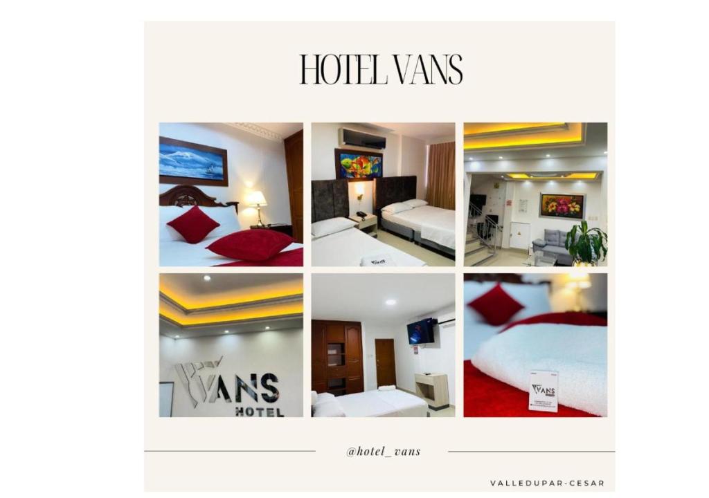 Postel nebo postele na pokoji v ubytování Hotel Vans Valledupar