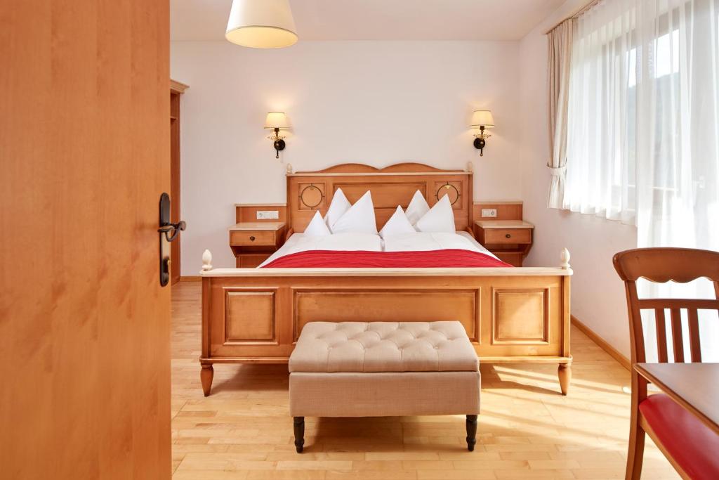 Posteľ alebo postele v izbe v ubytovaní Aparthotel Dachsteinblick