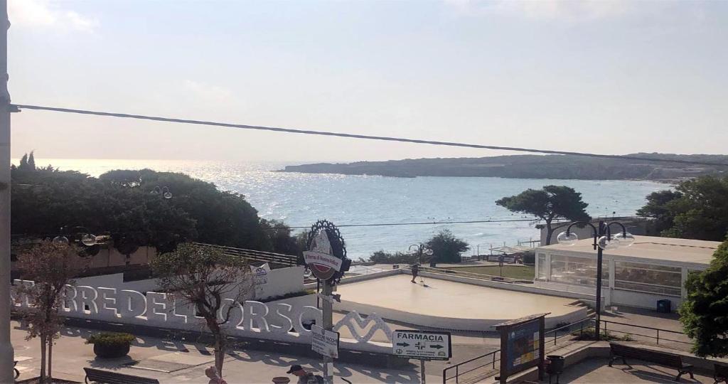 a view of a large body of water at Odegos Residence Torre dell'Orso in Torre dell'Orso