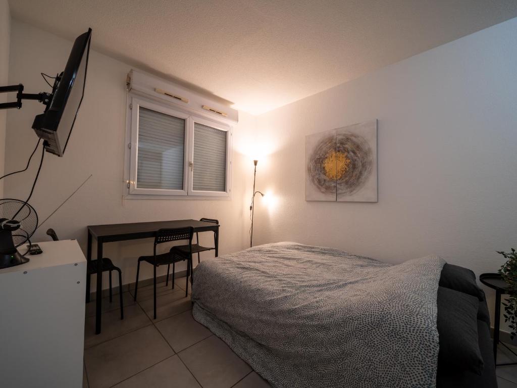 Appartement tout équipe à 6min de St Charles - Studio