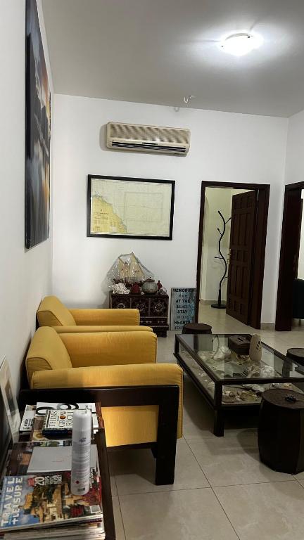 Istumisnurk majutusasutuses Qantab Village Stay