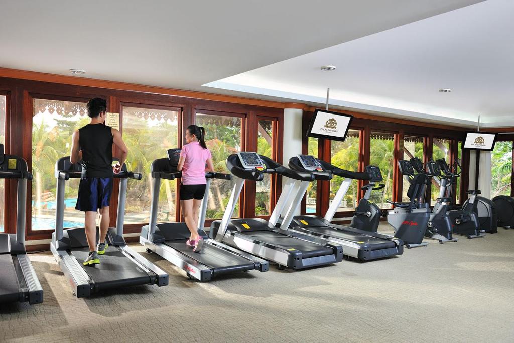 Fitness centrum a/nebo fitness zařízení v ubytování Pulai Springs Resort Official
