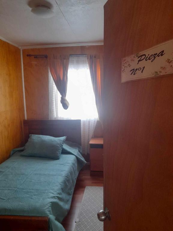 Postel nebo postele na pokoji v ubytování Rita