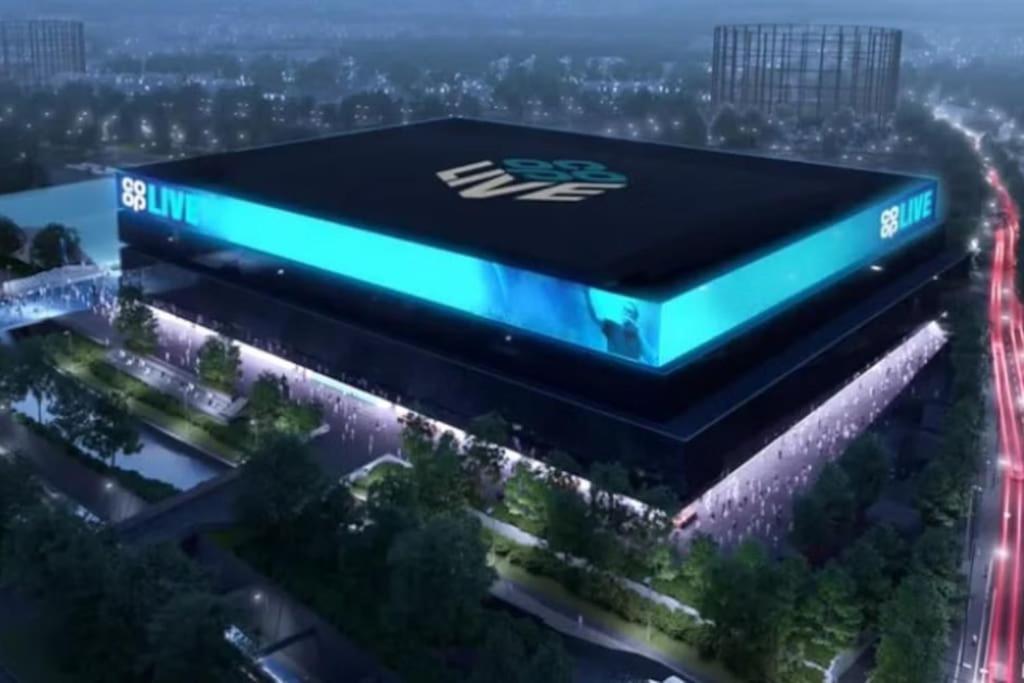 an artist rendering of a msg building at MVPs Snug Urban Hideaway in Manchester