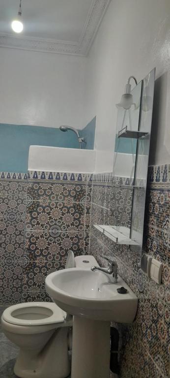 Koupelna v ubytování Riad Ramadan House Marrakech